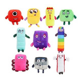 Numberblocks Pelúcia Matemática Didático Crianças Infantil