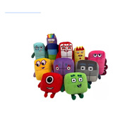 Numberblocks Pelúcia Matemática Didático Crianças Infantil