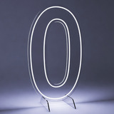 Número Neon Led 60-70 Cm + Brinde, Decoração Festa
