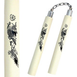 Nunchaku Dragão Revestido De Espuma C/ Rolamento 802-w