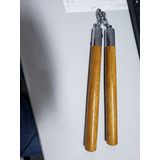 Nunchaku Muchaco Chaco De Madeira Artes Marciais