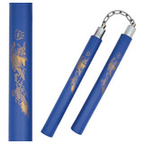 Nunchaku Revestido Em Espuma Master Cutlery 802-bl