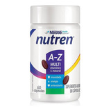 Nutren A-z Multi Vitamínico E Mineral 60 Caps. Gel - Nestlé