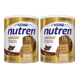 Nutren Senior Po Sabor Chocolate 370g 2 Unidades