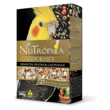 Nutropica Calopsita Gourmet 300g-sementes,frutas E Castanhas