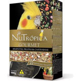 Nutrópica Calopsita Gourmet,sementes,frutas,castanhas 900g