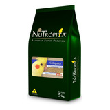 Nutrópica Calopsita Mini Bits Ração Pequena Menor Macia 5kg