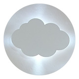 Nuvem Luminária Com Luz De Led Parede Bebe Quarto Infantil