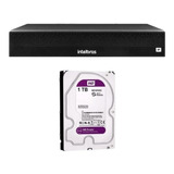 Nvr 8 Canais Intelbras Ip Cftv Ultra Hd Nvd 1tb C/ 1308 6mp