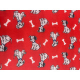 Nylon Dublado Pet Estampado Dalmata 