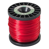 Nylon Roçadeira Ekilon Grass Vermelho Redondo