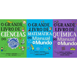 O Grande Livro De Ciências + Matemática + Química Manual Do Mundo, De Manual Do Mundo. Editorial Sextante, Tapa Mole En Português, 2023