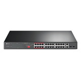 O Switch Não Gerenciável 24-portas Poe 10/100mbps Poe+ 2-portas Gigabit Tl-sl1226p Tp-link