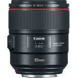 Objetiva Canon Ef 85mm F/1.4l Is Usm Lens