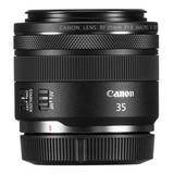 Objetiva Canon Rf 35mm 1.8 Macro Is Stm Cor Preto