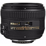 Objetiva Nikon 50mm 1.4 G