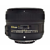 Objetiva Nikon 50mm F1.8 G Para