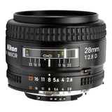 Objetiva Nikon Af 28mm F/2.8d - Usada