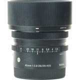 Objetiva Sigma 45mm 2.8 Dg Nd Para Sony Mirrorless