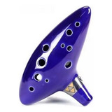 Ocarina Legend Of Zelda 12 Buracos Alto Com Bag Suporte Mão