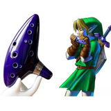 Ocarina Of Time The Legend Of Zelda 12 Furos Cermica Barato