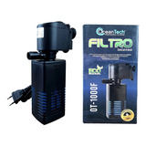 Oceantech Filtro Interno Com Bomba Aquário Ot-1000f 650l/h 220v