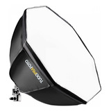 Octabox 55cm Softbox Octagonal C/ Soquete E Difusor + Grid