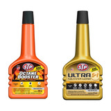 Octane Booster Stp Aditivo Gasolina + Ultra 5x1 Limpeza Stp
