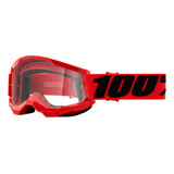 Óculos 100% Strata 2 Goggle Red