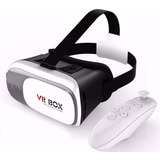 Óculos 3d Vr Virtual Box 2.0 Celular Smartphone Com Controle
