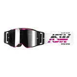 Óculos Asw A3 Triple Branco Rosa Cross Trilha Nf Lançamento