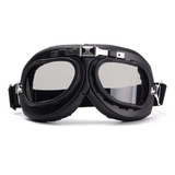 Óculos Aviador Moto Retrô Vintage Capacete Aberto Hd Custom