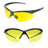 Óculos Bike Ciclismo Esportivo Lentes Amarelas Evolution Cor Amarelo Cor Da Armação Preto Cor Da Lente Amarelo