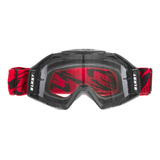 Óculos Blast Proteção Para Capacete Motocross Trilha Enduro Cor Da Armação Preto Tamanho Universal- Ajustável