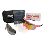 Óculos Ciclismo Bike Kave 3 Lentes Mtb Speed 