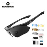 Óculos Ciclismo Rockbros 5 Lentes 1 Polarizado Novo