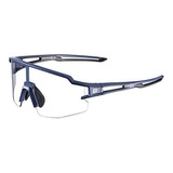 Oculos Ciclista Fotocromático Rockbros Azul E