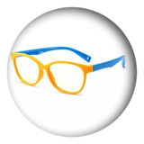 Oculos Colorido Anti Raio Azul Infantil