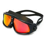 Óculos De Natação Hammerhead Extreme Triathlon Mirror Cor Preto (lente Polarizada - Espelhada)