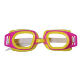 Oculos De Natação Infantil Sport Ajuste Mor Rosa E Amarelo