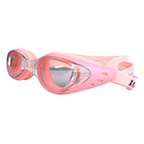 Óculos De Natação Piscina Zhenya Infantil Profissional Cor Rosa-rosa Transparente