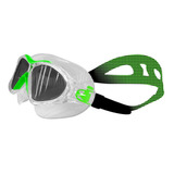 Óculos De Natação Speedo Omega Swim Mask Verde Fume