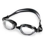Óculos De Natação Varuna Mormaii 100% Silicone Ajustável Cor Preto/lente Transparente