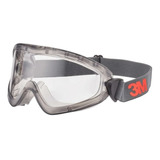 Óculos De Proteção Ampla Visão 3m Sg2890 Incolor 