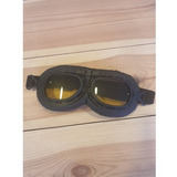 Óculos De Proteção P/ Capacete Aberto - Cor: Preto / Amarelo