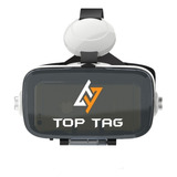 Óculos De Realidade Virtual 3d C/fone Top Tag P/ Android/ios