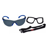 Oculos De Segurança Cinza 3m Solus 1000