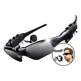 Óculos De Sol Bluetooth Mp3 Com Fone Ouvido Microfone 