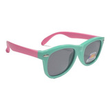 Óculos De Sol Estiloso Infantil Flexível Polarizado + Brinde