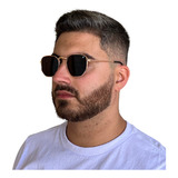 Óculos De Sol Finoti Hexagonal Polarizado Feminino Masculino